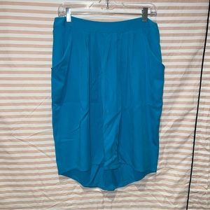 Worthington Teal Pencil Skirt - 10